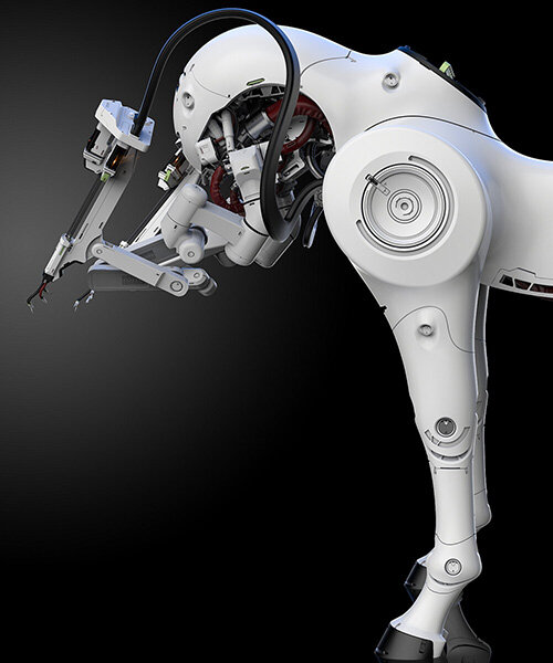 the SN-3 nova is a maintenance robot dog by amin akhshi