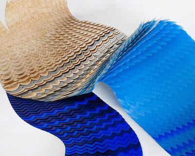 orsi orban develops a modular structure system based on the art of weaving