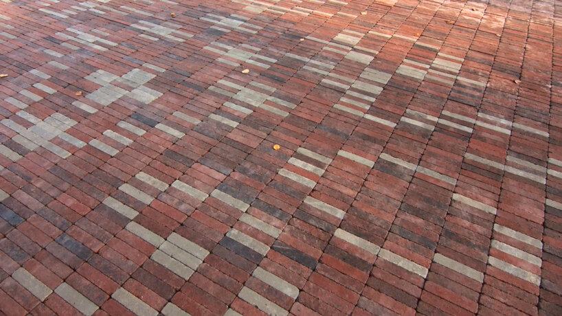 arthur-louis ignoré floor of bricks rennes france designboom