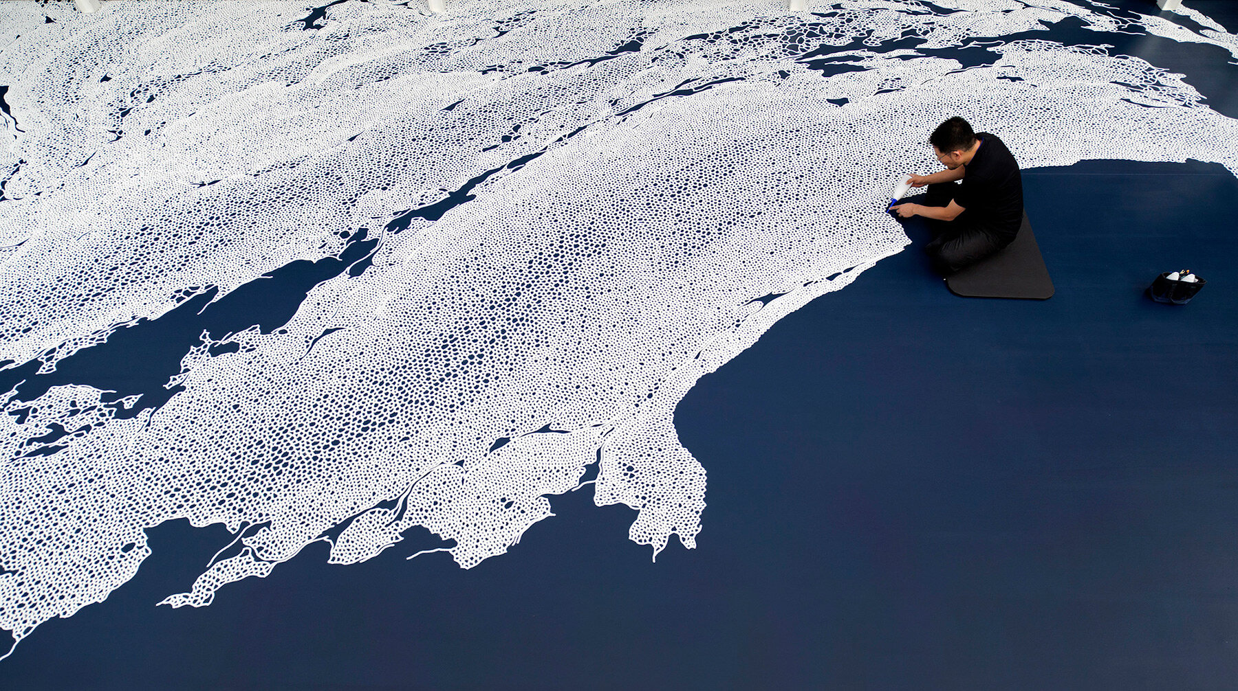 motoi yamamoto shares how memories shape intricate salt arrangements