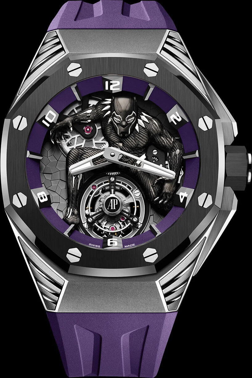 audemars piguet collaborates with marvel on black panther royal