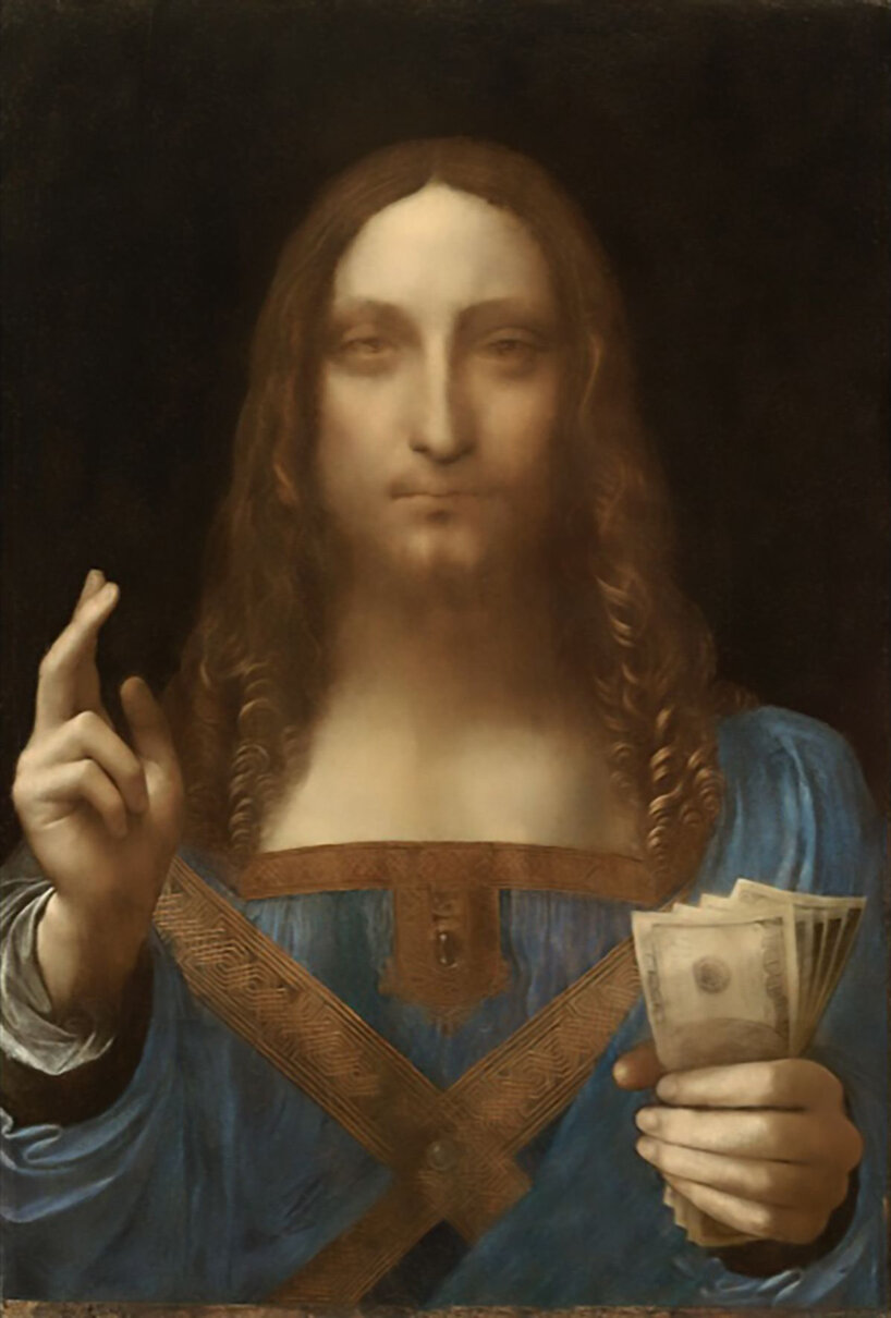 leonardo da vinci's salvator mundi sees a digital transformation and is selling as an NFT