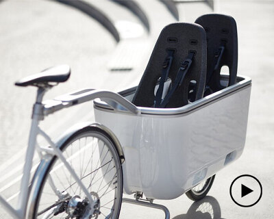 biomega EIN is a 'weightless' cycle trailer that will make progress effortless