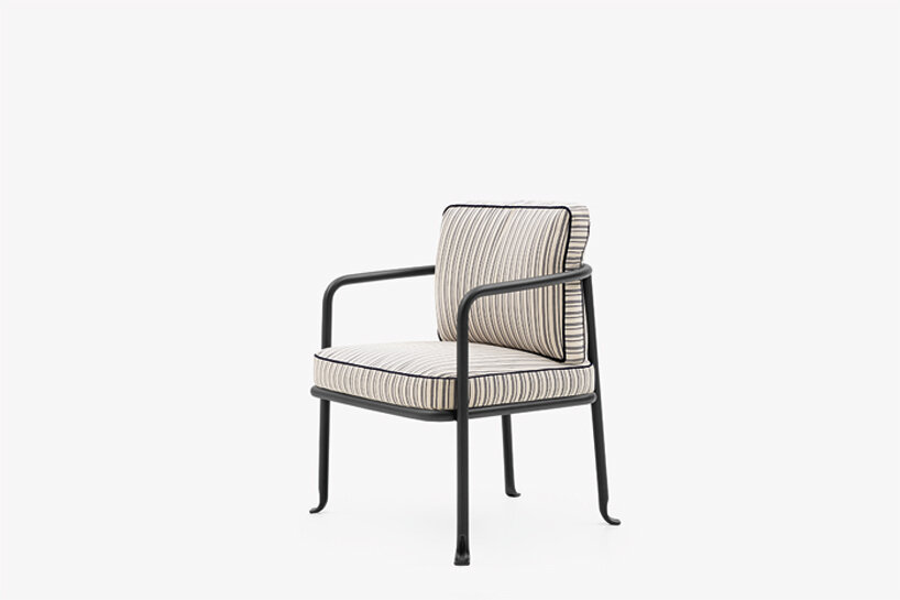 airplane-inspired borea for B&B italia grants eclectic outdoors harmony