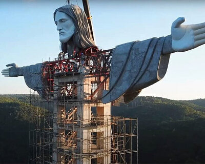 newest jesus statue in southern brazil will be taller than rio de janeiro's 'christ the redeemer'