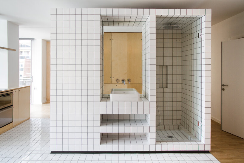 BURR turns a 1970s apartment into an experimental dwelling in madrid designboom