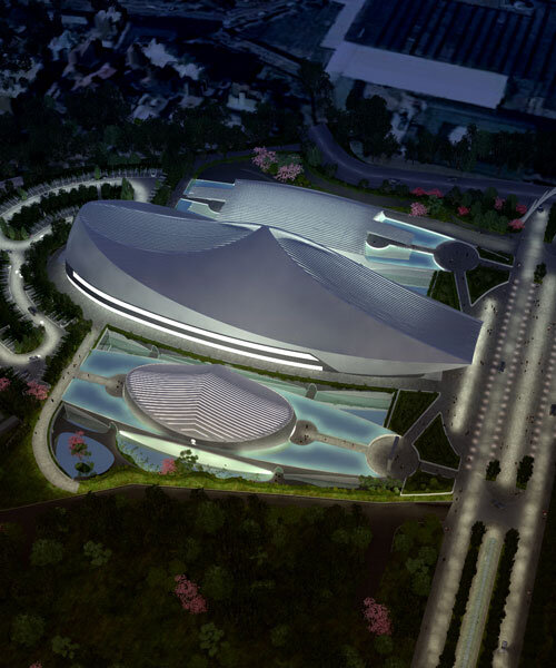 santiago calatrava will realize a new landmark in taiwan with sculptural arts center