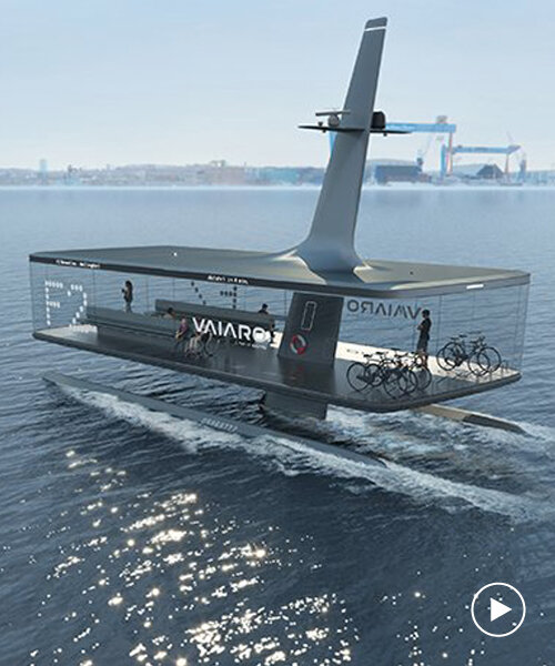 CAPTN vaiaro is an autonomous electric ferry concept for kiel fjord in germany