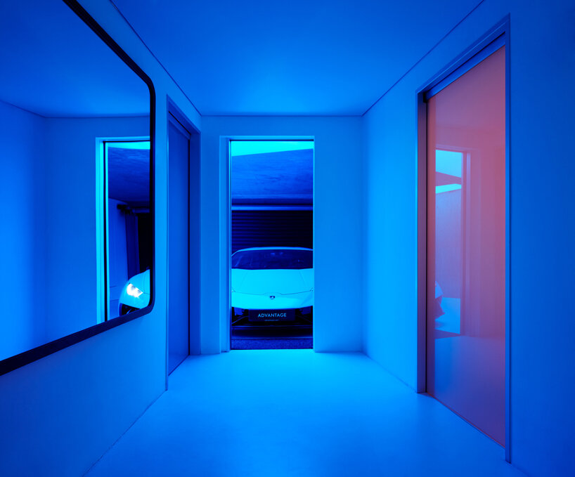 COLL COLL integrates smart technologies into a spiral-shaped villa in prague