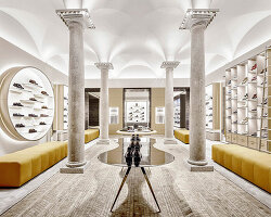 Dolce & Gabbana flagship store by Gwenael Nicolas, Milan – Italy