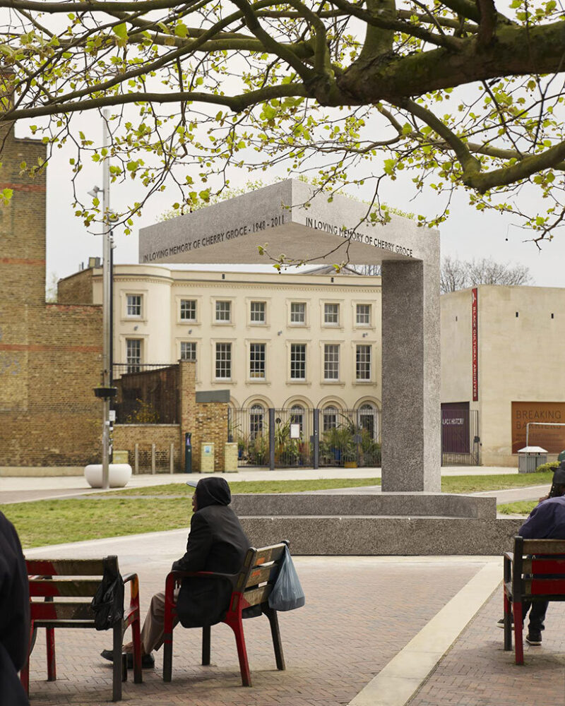 david adjaye unveils london memorial to celebrate the life of cherry groce