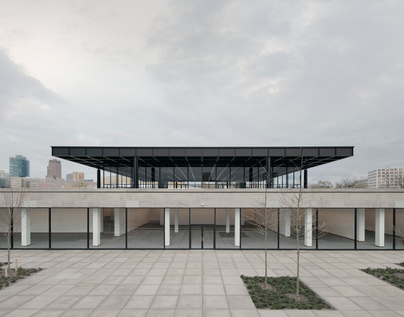 david chipperfield's refurbished neue nationalgalerie re-opens for visitors this weekend