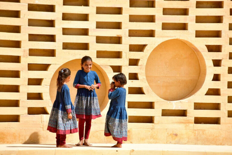 diana kellogg completes the rajkumari ratnavati girl's school in rural ...