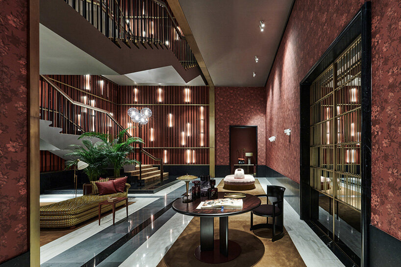 dimorestudio blends past and present in the opulent arts club dubai