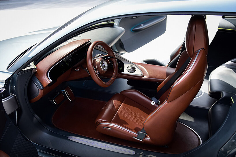 genesis X concept debuts an athletic, zero-emission grand tourer