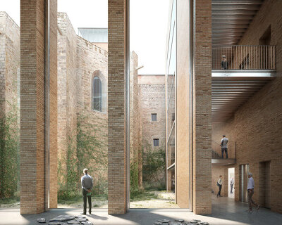 HARQUITECTES and christ & gantenbein win competition to extend MACBA in barcelona