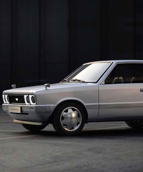 futuristic and retro, hyundai transforms first-generation 1975 pony with electric powertrain