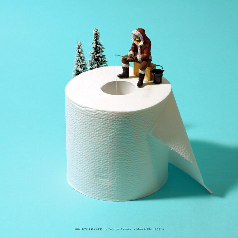 explore the intricate miniature worlds of japanese artist tatsuya tanaka