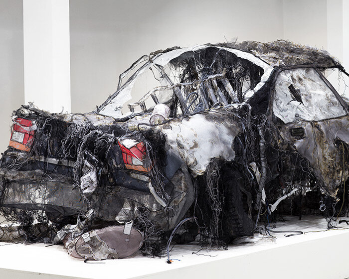 healed ghosts of history: jannick deslauriers on expressing ephemerality through fragile fabric forms