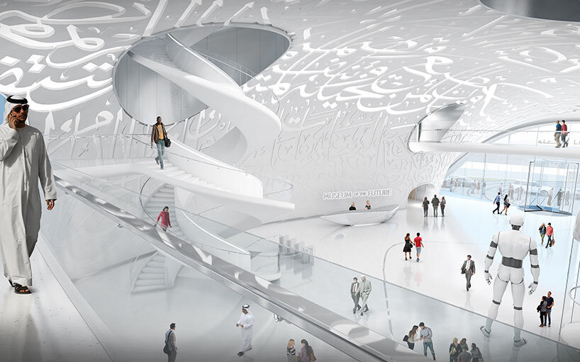 Wrapped In Calligraphy Dubai s Museum Of The Future Nears Completion