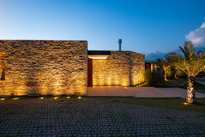 lb+mr wraps a family home around a central courtyard in são carlos, brazil