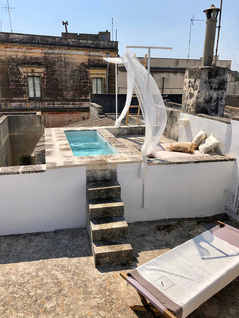 Aqua de Baglia aggiunge la piscina sul tetto alla ricostruzione della 