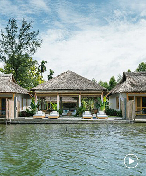 native bamboo + rattan clad 'chi-bu' resort by o9 design studio in vietnam