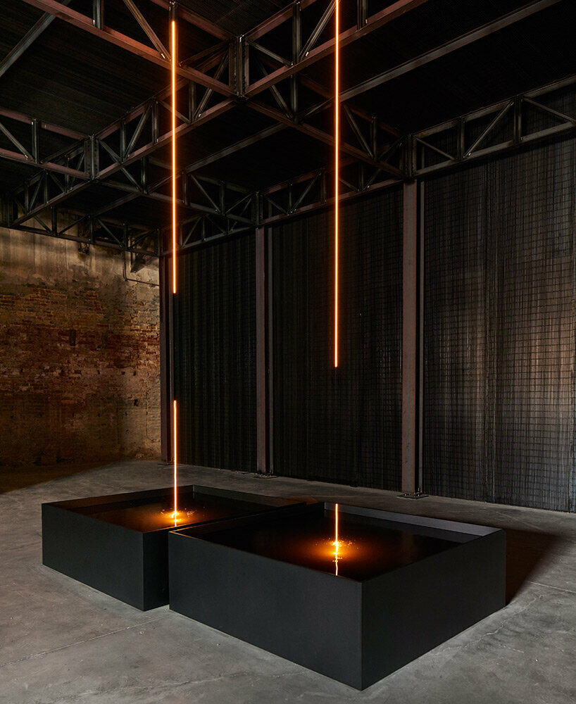 molten steel hisses in water at malta's pavilion for venice art biennale 2022