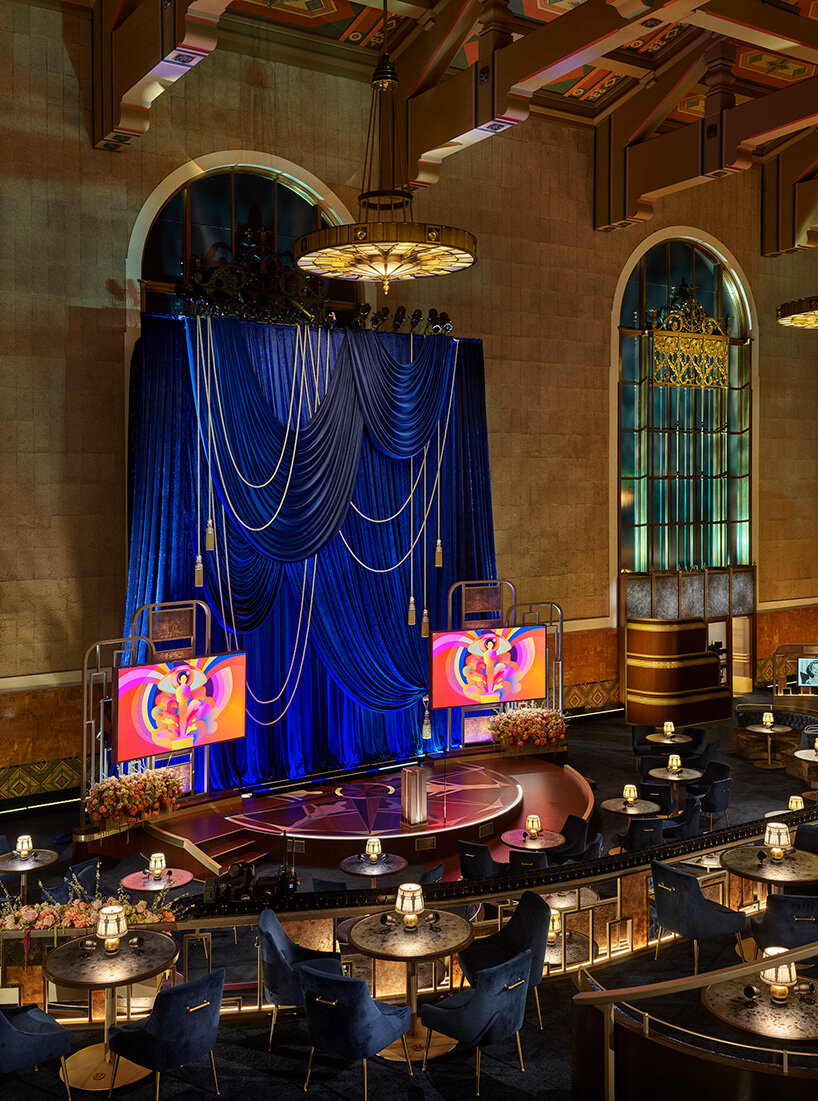 david rockwell creates an old hollywood setting for the 2021 oscars ceremony