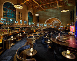 david rockwell creates an old hollywood setting for the 2021 oscars ceremony