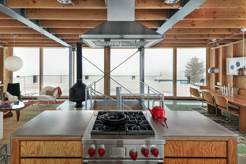 schemata architects  ski chalet designboom