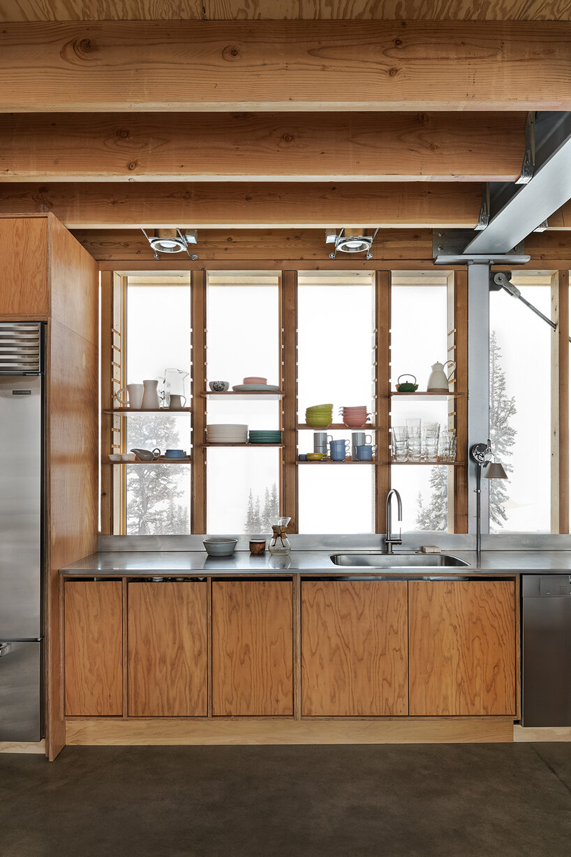 schemata architects  ski chalet designboom