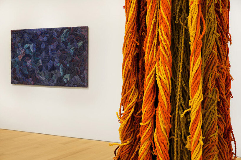 sheila hicks for friedman benda's 'design in dialogue'