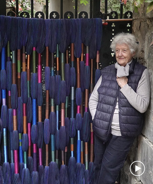 sheila hicks on weaving cultural and creative exchanges for friedman benda's 'design in dialogue'