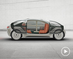 heatherwick studio unveils AIRO, an electric car that cleans other car's pollution