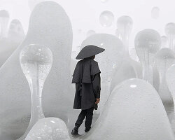 rainy norwegian weather inspires KVANT-1's new unearthly photo series