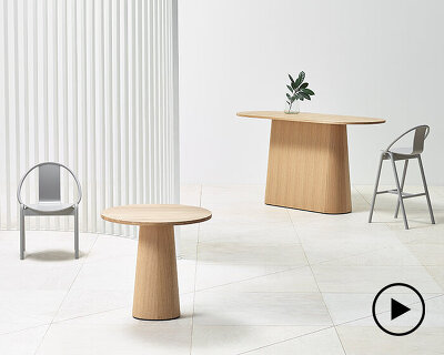 kaschkasch designs minimal yet multifunctional TON P.O.V. collection