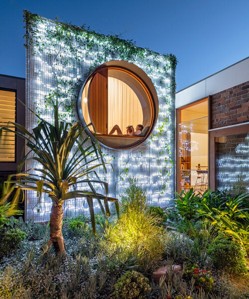 'totoro house' by CplusC playfully blends internal + external spaces in sydney, australia