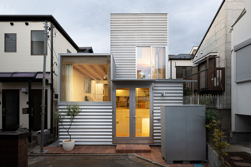 Unemori Architects Tiny House Tokyo Is A Stack Of Clustered Volumes