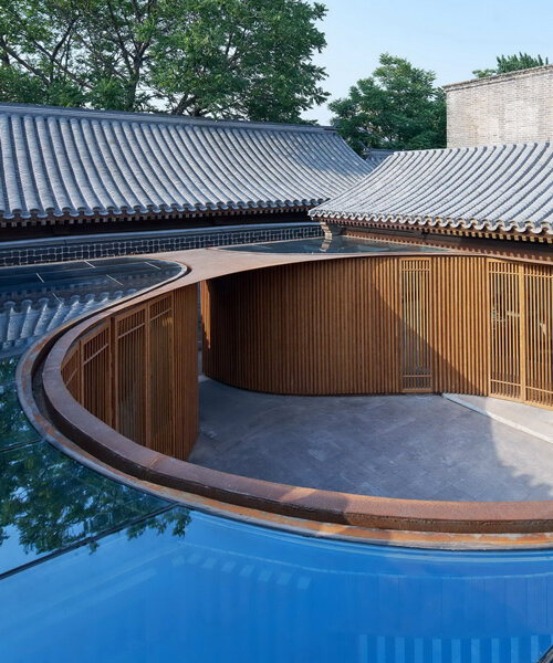 URBANUS transforms ruinous hutong in beijing with sinuous intervention