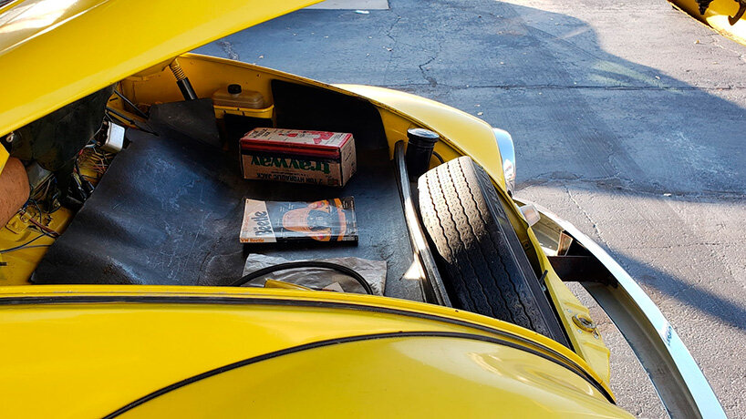 half bug, half camper, this 1969 volkswagen super bugger camper is up for sale