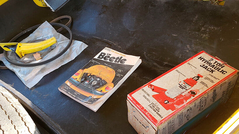 half bug, half camper, this 1969 volkswagen super bugger camper is up for sale