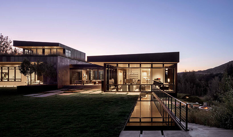 CCY architects embeds its meadow house into the landscape of aspen