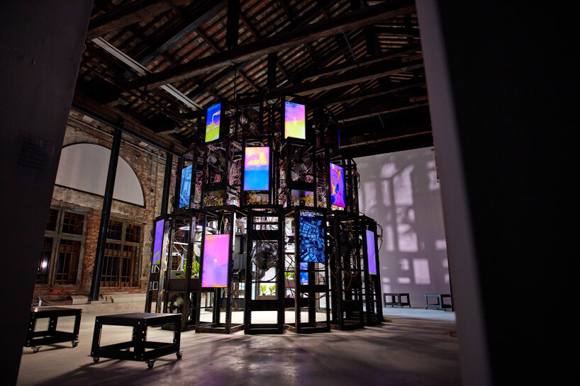 ‘entanglement’ is a multisensory exhibition at the venice biennale tackling the impact of data