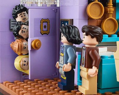 LEGO unveils 2,048-piece FRIENDS set recreating joey and monica’s apartments