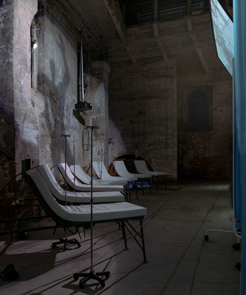 OMA predicts the post-COVID 'hospital of the future' at the venice biennale