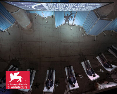 OMA predicts the post-COVID 'hospital of the future' at the venice biennale