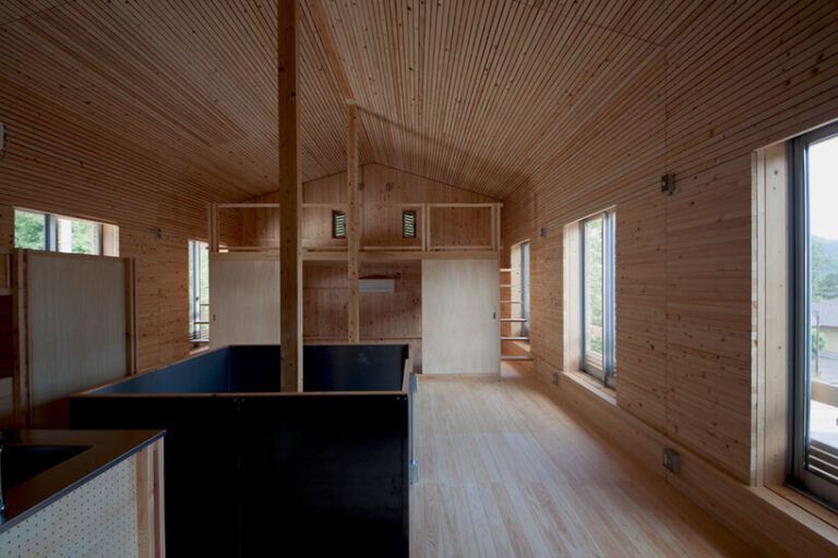 TAB designs and builds a 'super low-cost big house' in japan