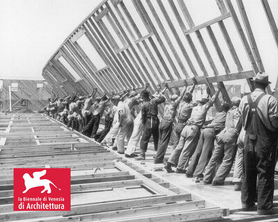 U.S. pavilion explores the history of 'american framing' at the venice architecture biennale