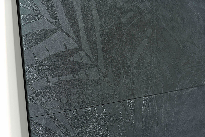 ceramic district's porcelain poetry mixes raw materials from gold foil to granulated glass